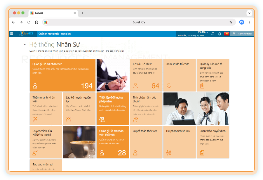 Hệ thống quản lý nhân sự